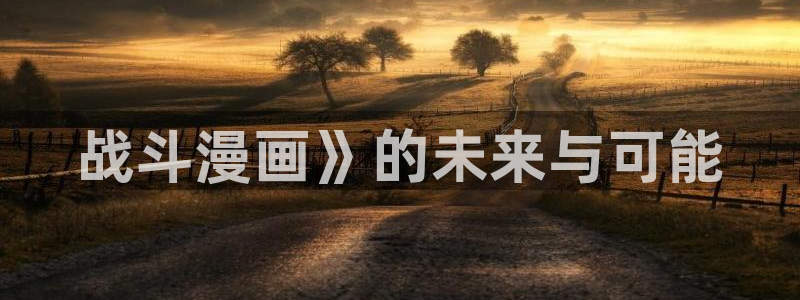 小心哥哥们漫画奇漫屋：战斗漫画》的未来与可能